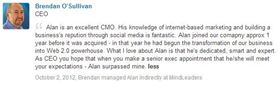 Brendan O'Sullivan : CEO, MindLeaders Brendan O'Sullivan